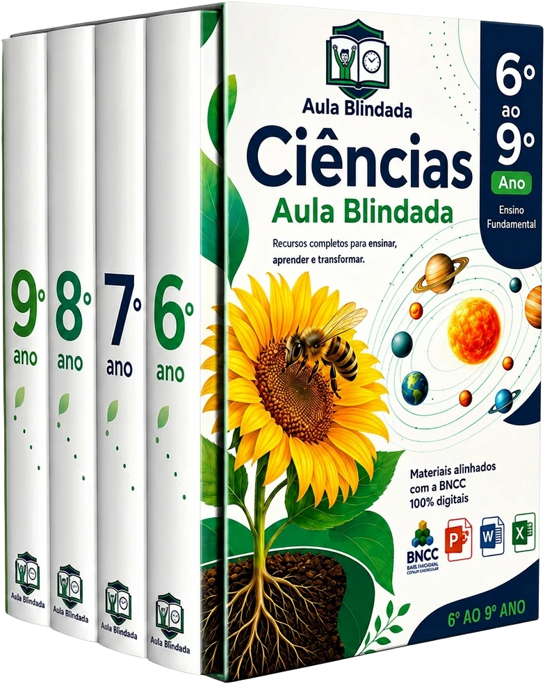 Coletânea Aula Blindada de Ciências do 6º ao 9º ano