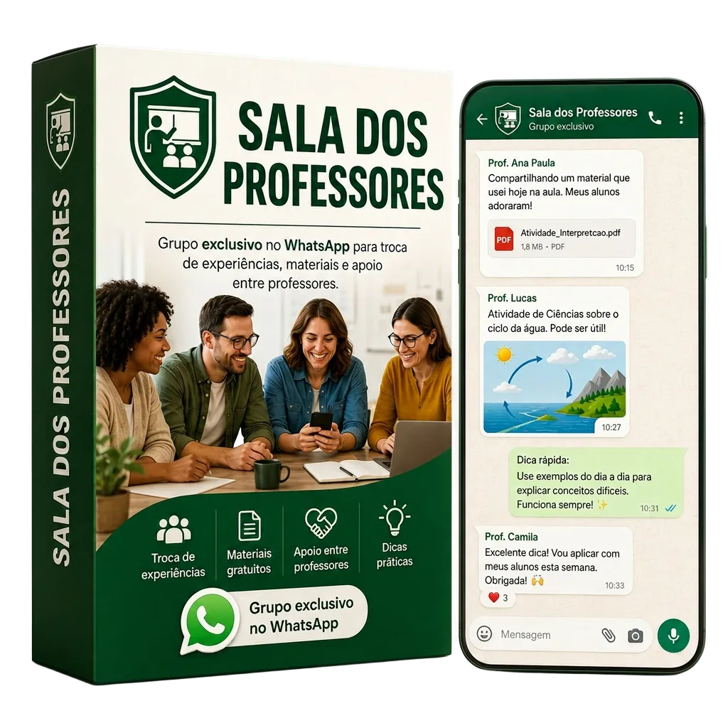 Mockup Sala dos Professores